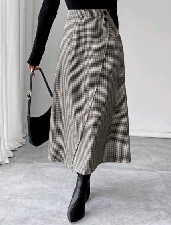 دامن بلند زنانه SHEIN Franclia