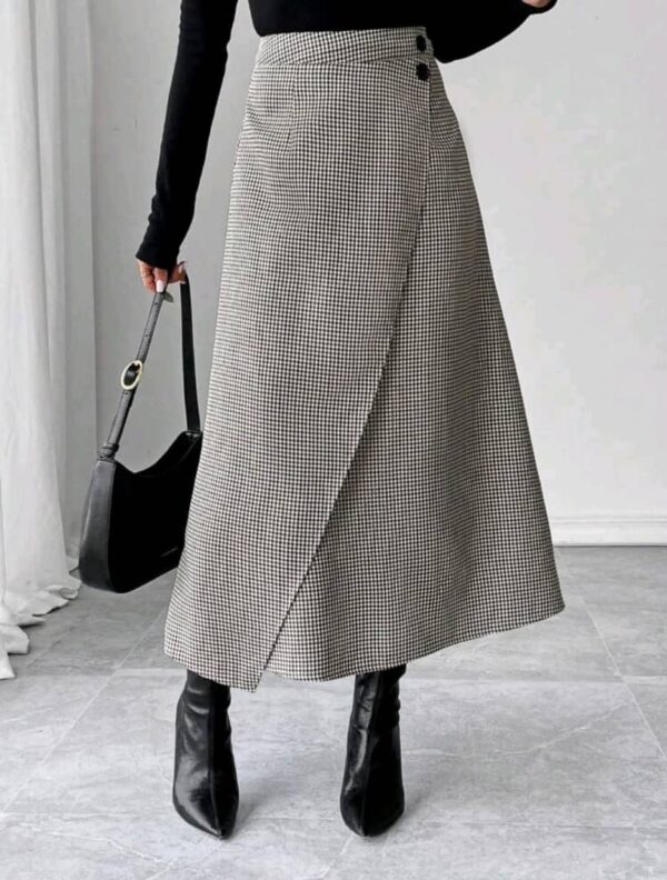 دامن بلند زنانه SHEIN Franclia