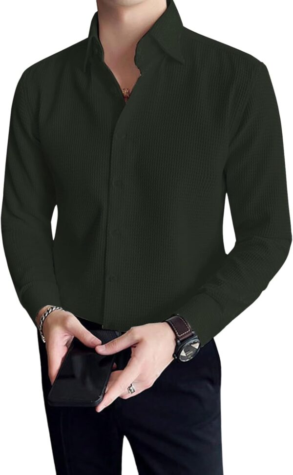 پیراهن GRECIILOOKS مدل Solid Regular Fit - Image 7