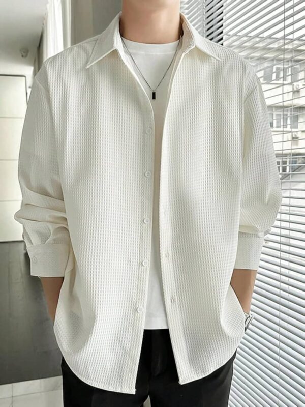 پیراهن GRECIILOOKS مدل Solid Regular Fit - Image 8