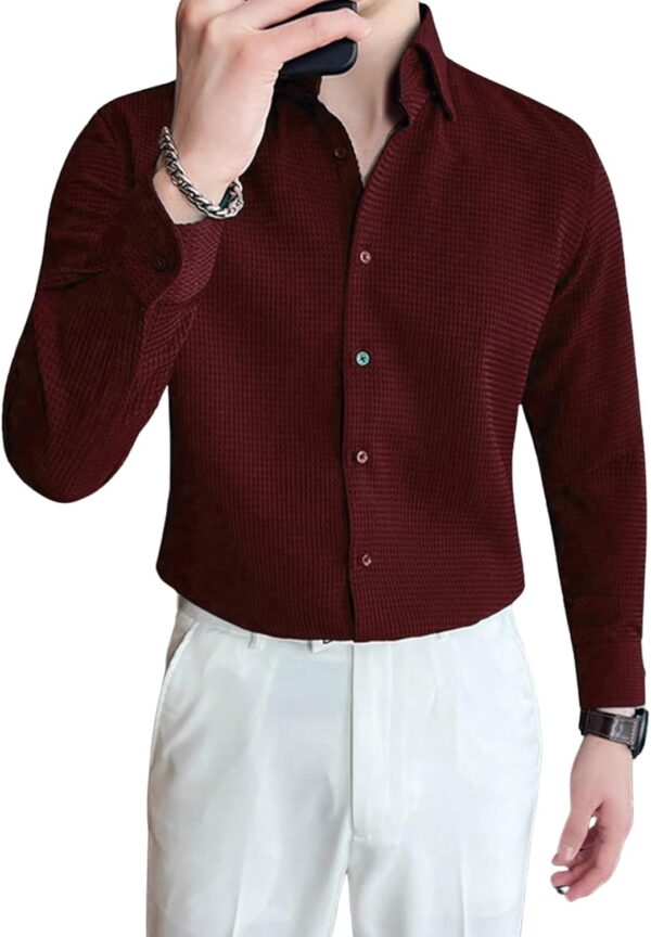 پیراهن GRECIILOOKS مدل Solid Regular Fit - Image 5