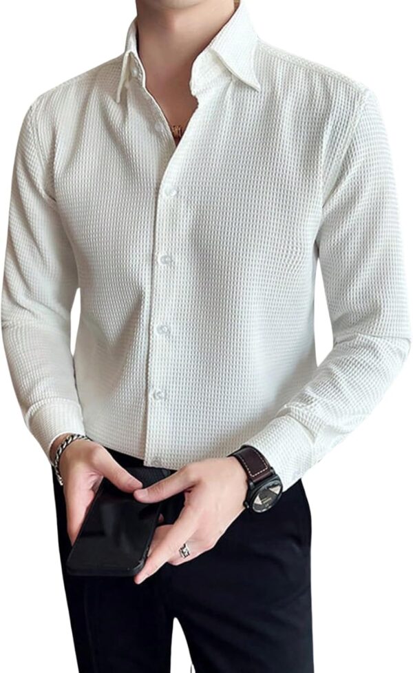 پیراهن GRECIILOOKS مدل Solid Regular Fit - Image 9