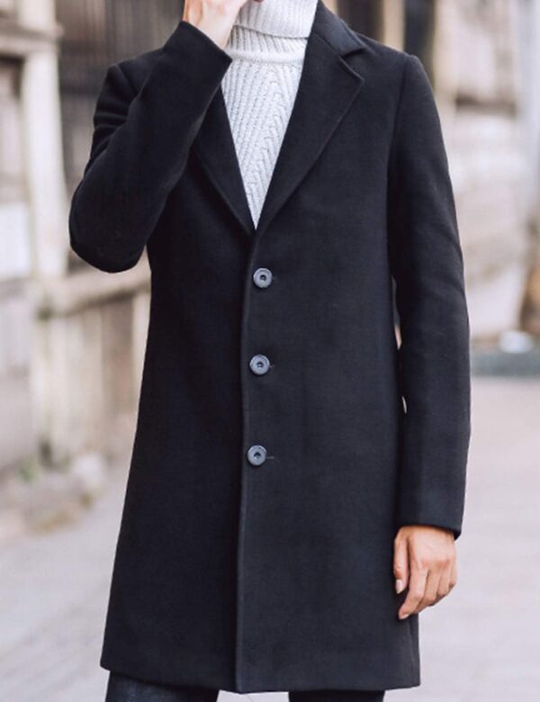 پالتو Springrain مدل Notched Lapel Single Breasted