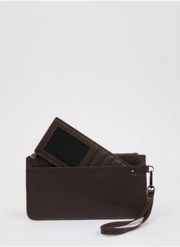 کیف پول چرم مصنوعی DeFacto Faux Leather Wallet