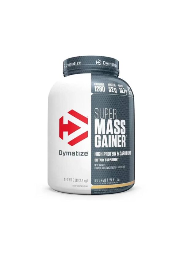 پروتئین گینر Super Mass Dymatize وانیلی 2.72 کیلو گرم