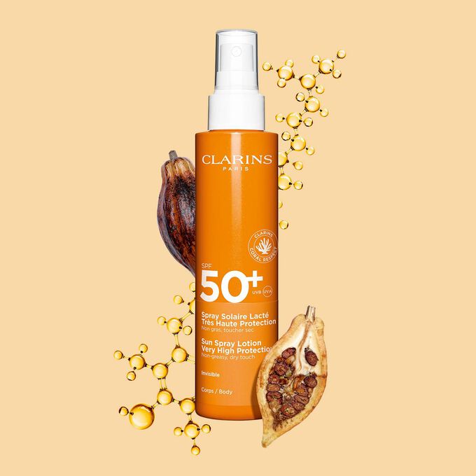 اسپری ضدآفتاب شیری CLARINS SPF 50