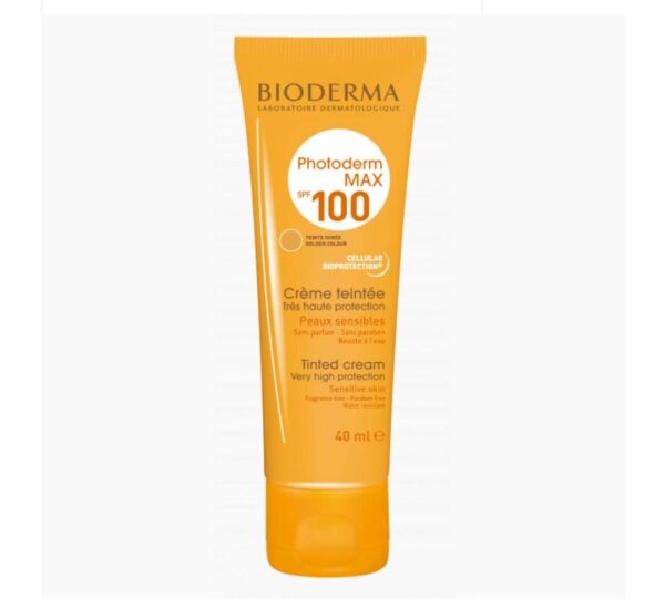 کرم ضدآفتاب رنگی بایودرما فتودرم مکس SPF 100 Bioderma